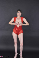 Hot Milf. Red Wet Look Body Free Pic 6