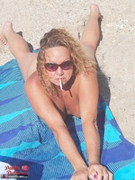 Debbie Delicious. Wild Wednesday On The Beach Pt1 Free Pic 19