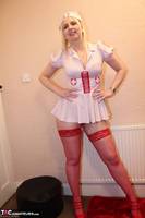 Tracey Lain. Creampie Nurse On A Pouffe Pt1 Free Pic 1