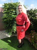 Barby. Sexy Red Leather Dress & Matching Undies Free Pic 1