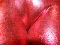 Samantha. Tight Red Catsuit Free Pic 11