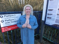 Barby. Train Station Exhibitionist Free Pic 3