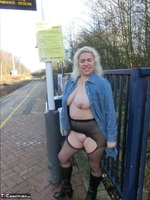 Barby. Train Station Exhibitionist Free Pic 18