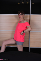 Hot Milf. Neon Red Blouse Pt1 Free Pic 1