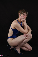 Hot Milf. Electric Blue Swimsuit Pt1 Free Pic 1