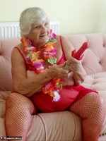 Grandma Libby. Red Dildo Free Pic 17