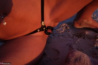 Roxeanne. Crotchless Bead Bikini 2 Free Pic 1