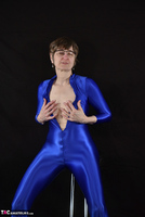 Hot Milf. Blue Catsuit Pt1 Free Pic 10