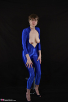 Hot Milf. Blue Catsuit Pt1 Free Pic 15