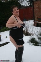 Kinky Carol. Thigh Boot Fun In The Snow Pt1 Free Pic 14