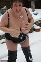 Kinky Carol. Thigh Boot Fun In The Snow Pt2 Free Pic 11