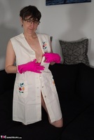 Hot Milf. White Apron Pink Gloves Pt2 Free Pic 3