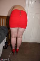 Tracey Lain. Red Skirt Face Spunk Pt1 Free Pic 1