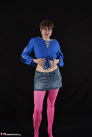 Hot Milf. Neon Pink Pantyhose Pt1 Free Pic 7