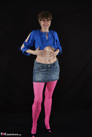 Hot Milf. Neon Pink Pantyhose Pt1 Free Pic 11