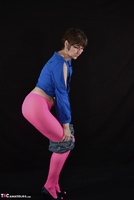 Hot Milf. Neon Pink Pantyhose Pt1 Free Pic 14