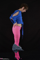 Hot Milf. Neon Pink Pantyhose Pt1 Free Pic 15