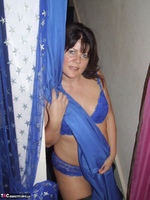 Cassandra UK. Peeling off my sexy blue undies Free Pic 2