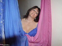 Cassandra UK. Peeling off my sexy blue undies Free Pic 10
