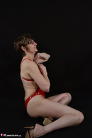 Hot Milf. Red PVC Swimsuit Pt1 Free Pic 10