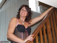 Cassandra UK. On The Stairs Free Pic 1