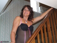 Cassandra UK. On The Stairs Free Pic 2