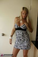 Aussie Jewel. My new zebra dress Free Pic 2