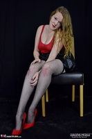 Luscious Models. Rachel Rose Fishnet Stocking & Boobs Pt1 Free Pic 11