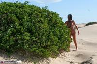 Roxeanne. Getting naked on the sand dunes Free Pic 20