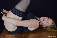 Luscious Models. Rachel Rose Nylon Stockings & Vibrator Pt2 Free Pic 1