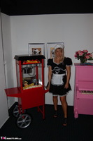Sweet Susi. French Maid At The Popcorn Machine Free Pic 1