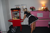 Sweet Susi. French Maid At The Popcorn Machine Free Pic 6