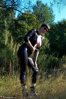Hot Milf. Outside In My Wetlook Catsuit Pt2 Free Pic 18