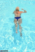 Dimonty. Topless In The Swimming Pool Free Pic 7