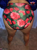 Busty Bliss. Rosey Granny Panties Free Pic 6