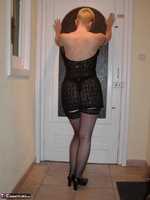 Tiffany Pearl. Black Short Dress Free Pic 5