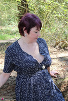 Layla Bird. You caught me exposing myself in the woods Free Pic 3