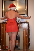 Sara Banks. Sara's Seasonal Red Nightie Free Pic 7