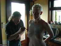 Tiffany Pearl. Body Painting Fun Pt1 Free Pic 7