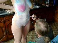 Tiffany Pearl. Body Painting Fun Pt1 Free Pic 9