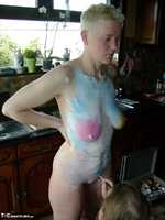 Tiffany Pearl. Body Painting Fun Pt1 Free Pic 10