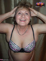 Busty Bliss. Naughty Pantied Busty Granny Free Pic 2