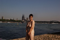 Hot Milf. Flashing In Front Of Cologne Cathedral  Free Pic 11