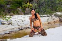 Roxeanne. Leopard tease Free Pic 7