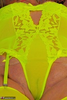 Sparkle. Tattoed Granny Sparkle in Yellow Free Pic 7