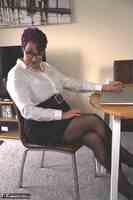 Layla Bird. Naughty Secretary Layla Stops Working Free Pic 1