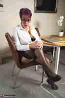 Layla Bird. Naughty Secretary Layla Stops Working Free Pic 5