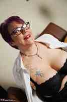 Layla Bird. Naughty Secretary Layla Stops Working Free Pic 9