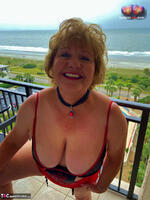 Busty Bliss. Busty Granny Big Boobs Seaside Free Pic 1