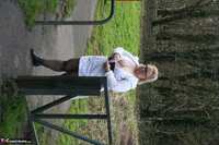 Lexie Cummings. Nurse Lexie Flashes In The Park Free Pic 3